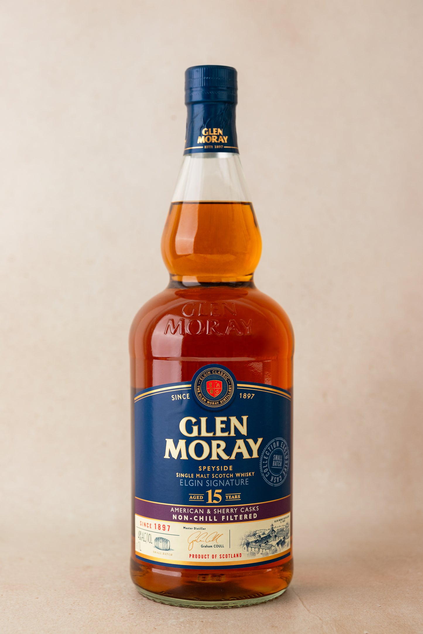 Glen Moray 15 Y.O 1L