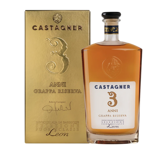 CASTAGNER GRAPPA LEON 3 ANNI – 0,7 l – Castagner